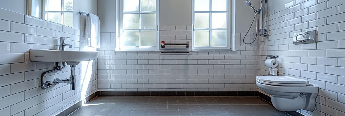 Elegante Waschräume