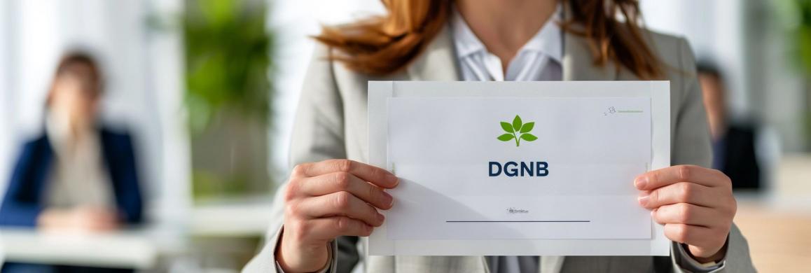 Zertifikat für nachhaltiges Bauen