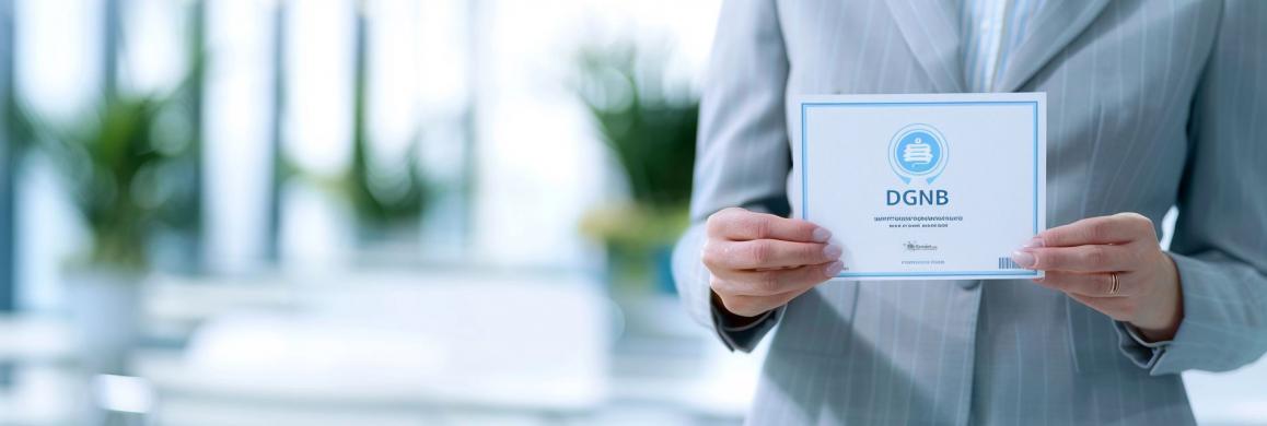 Zertifikat für Nachhaltigkeit Erreicht