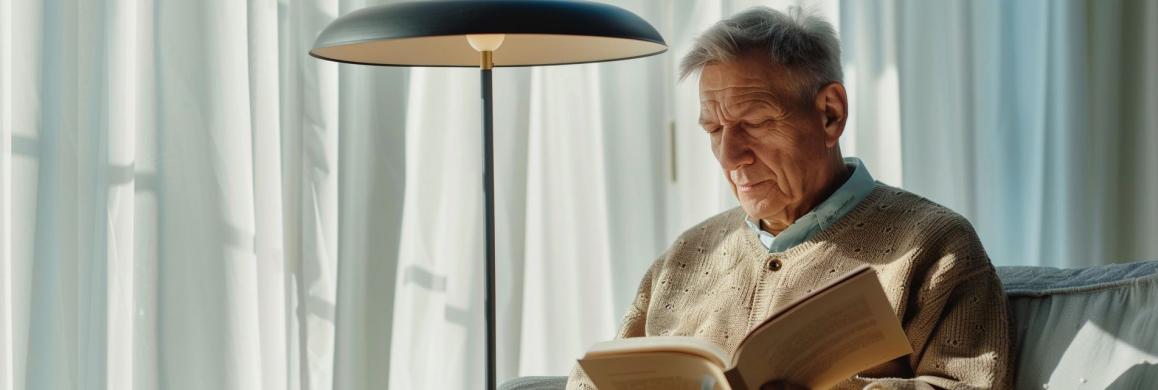 Senioren beim Lesen