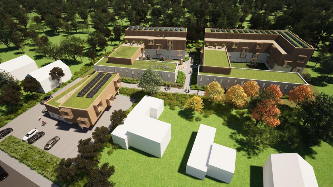 Die Gestaltung eines Solitärs visualisiert